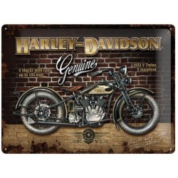 Plaque tôle Harley Davidson...