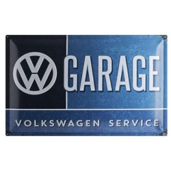 Plaque tôle VW Garage