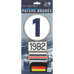 Ecussons 24H Le Mans 1982