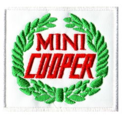Ecusson Sixties Mini Cooper