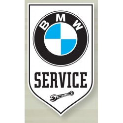 Plaque Emaillée BMW Service...