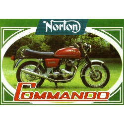 Carte postale Norton Commando