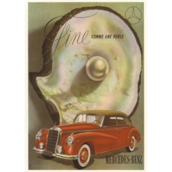 Carte postale Mercedes