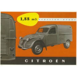 Carte postale Citroën 2CV...
