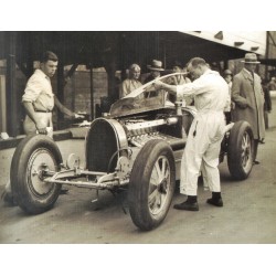Poster géant Bugatti au stand