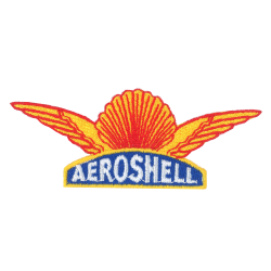 Ecusson belle époque Aeroshell