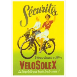 Carte postale Velosolex