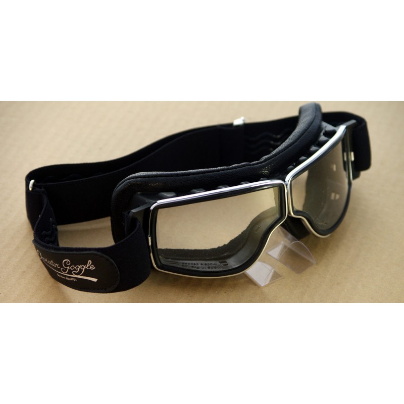 Lunette T2 noire verre clair: spécial Jet et porteur de lunettes